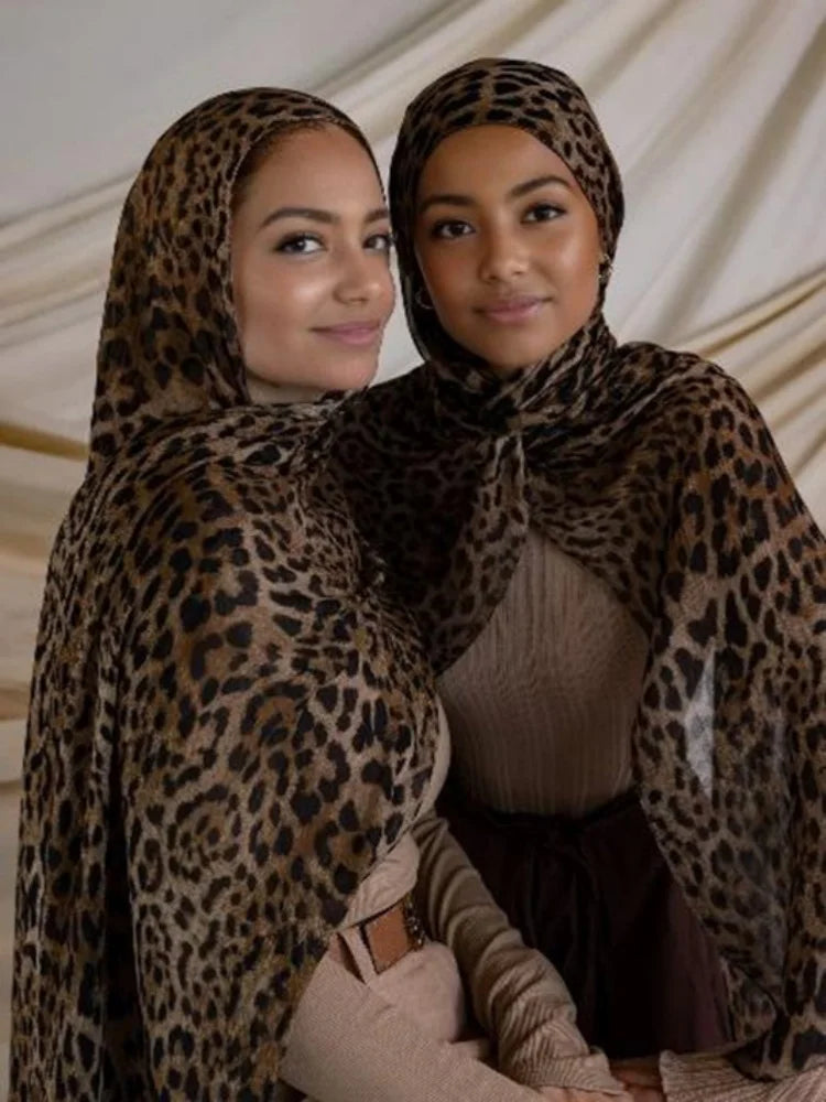 Leopard Print, Bohemian Watercolor and Soft Hijabs