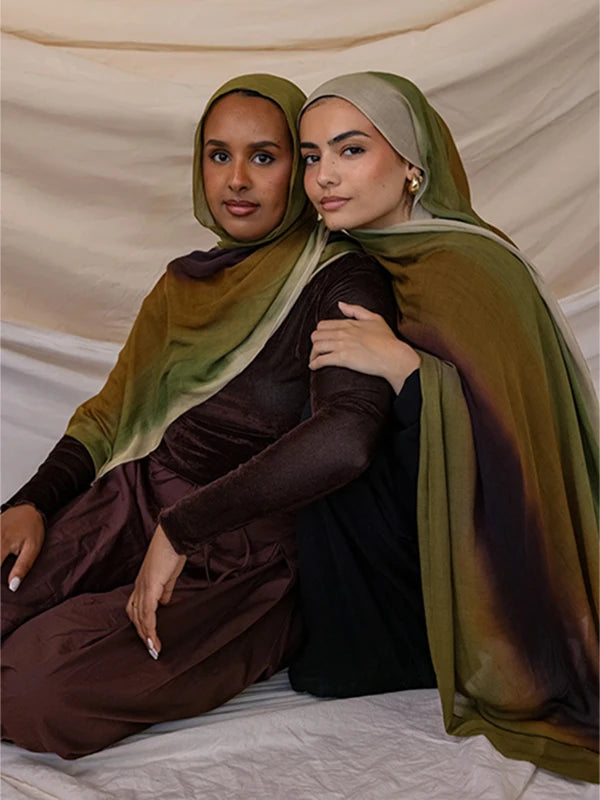 Leopard Print, Bohemian Watercolor and Soft Hijabs