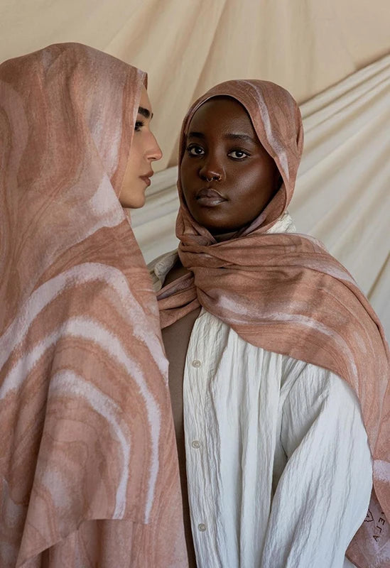 Leopard Print, Bohemian Watercolor and Soft Hijabs