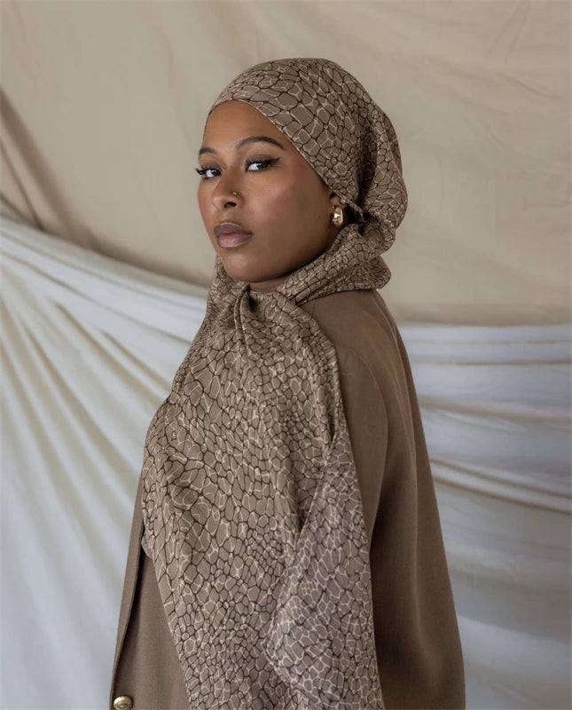 Leopard Print, Bohemian Watercolor and Soft Hijabs