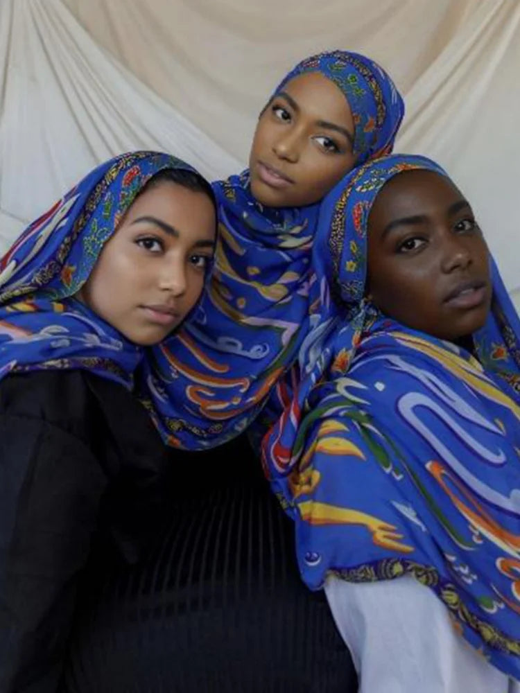 Leopard Print, Bohemian Watercolor and Soft Hijabs