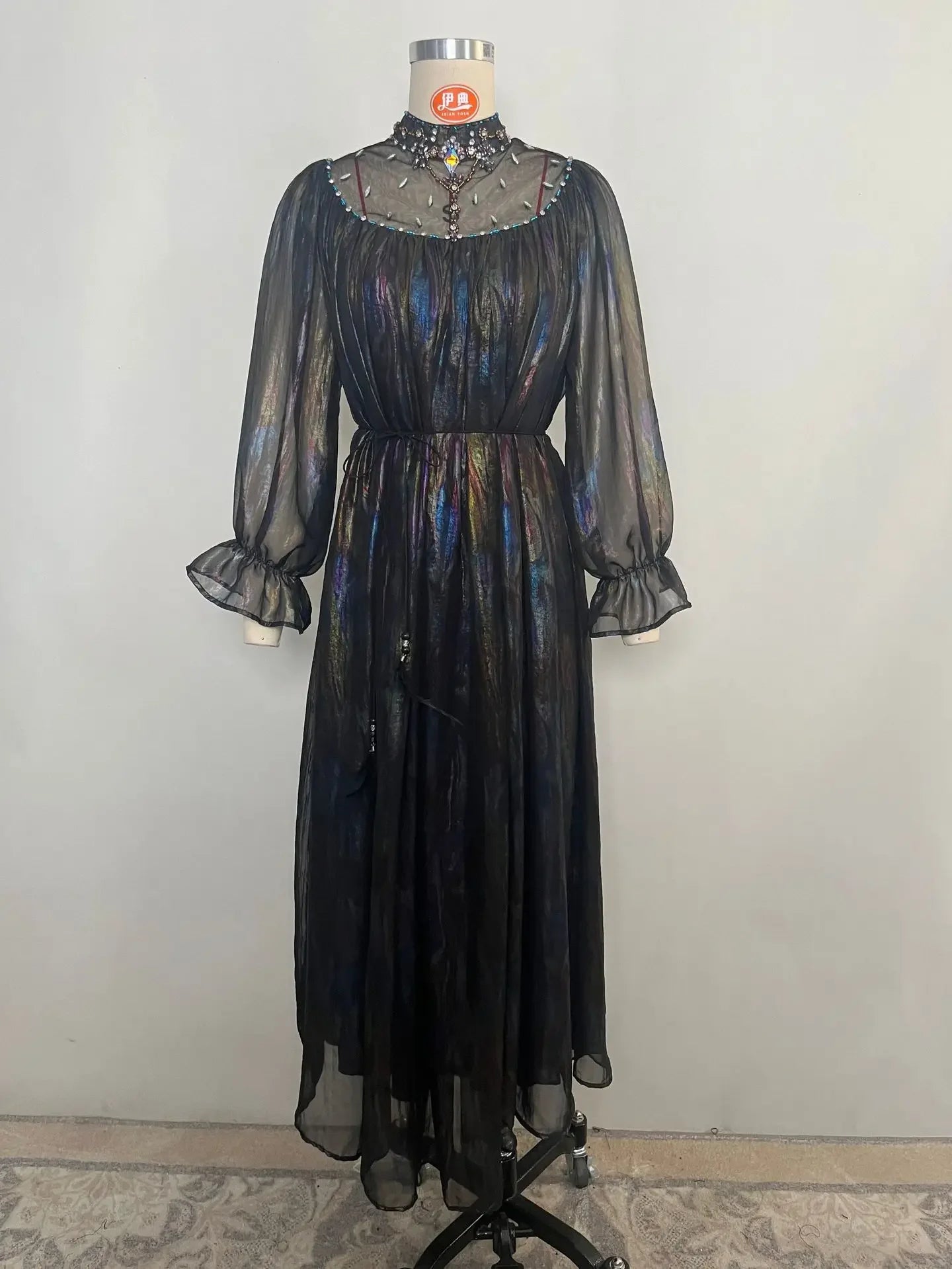 Eid Party Dress for Women Diamond Abaya Muslim Caftan Robe Jalabiya Ramadan Morocco Dubai Vestidos Largos Party Long Dresses