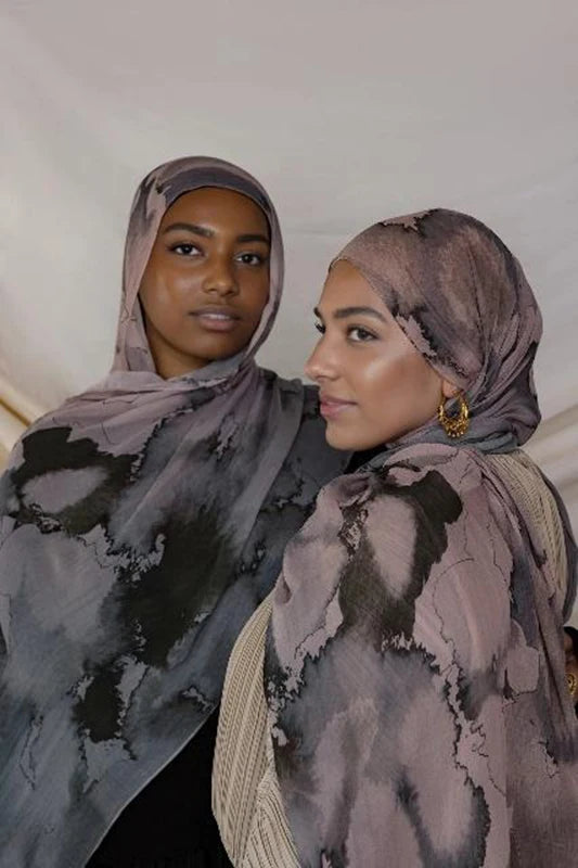 Leopard Print, Bohemian Watercolor and Soft Hijabs