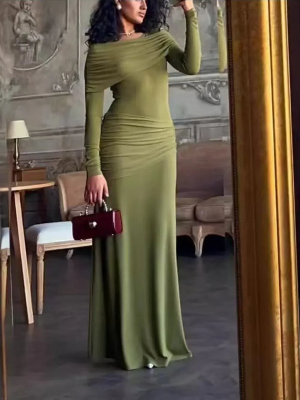 Eid Women Dress Abaya Muslim Solid Slim Fit Pleated Party Dresses Jalabiya Ramadan Dubai Vestidos Largos Arab Long Robe 2026