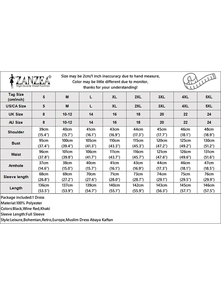 ZANZEA Patchwork Lantern Sleeve Abaya Robes Women Plisse Layered Elegant Maxi Dress Muslim Fashion Islamic Hijab Pleated Dress