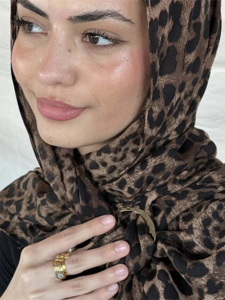 Leopard Print, Bohemian Watercolor and Soft Hijabs
