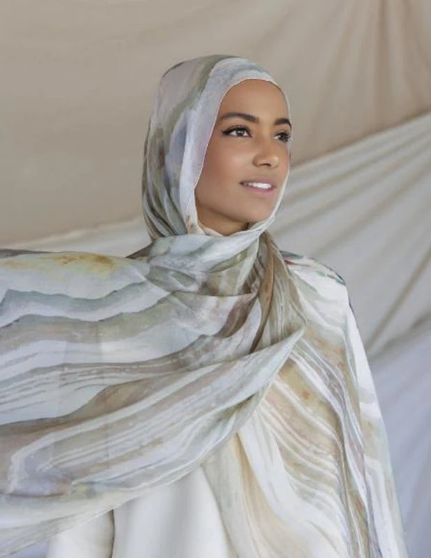 Leopard Print, Bohemian Watercolor and Soft Hijabs