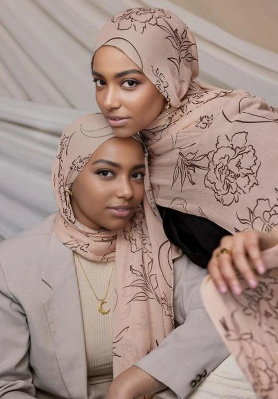 Leopard Print, Bohemian Watercolor and Soft Hijabs